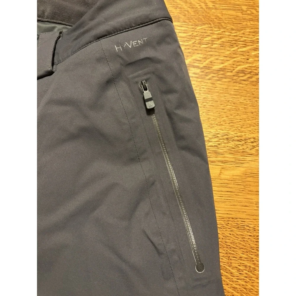 MINT The North Face‎ Men's Medium HyVent RECCO Ski Pants Gray Snow